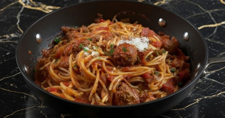 Instant Pot Spaghetti and Meatballs