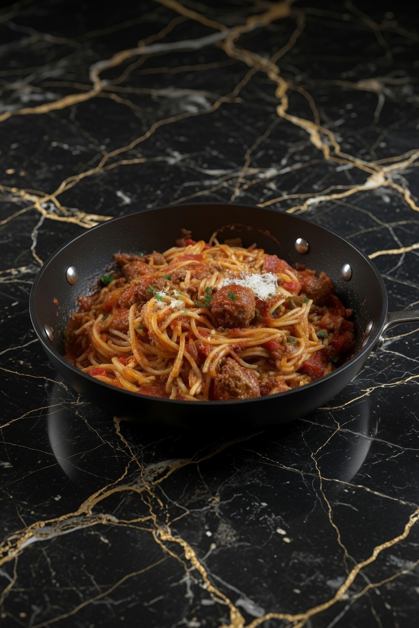 Instant Pot Spaghetti and Meatballs