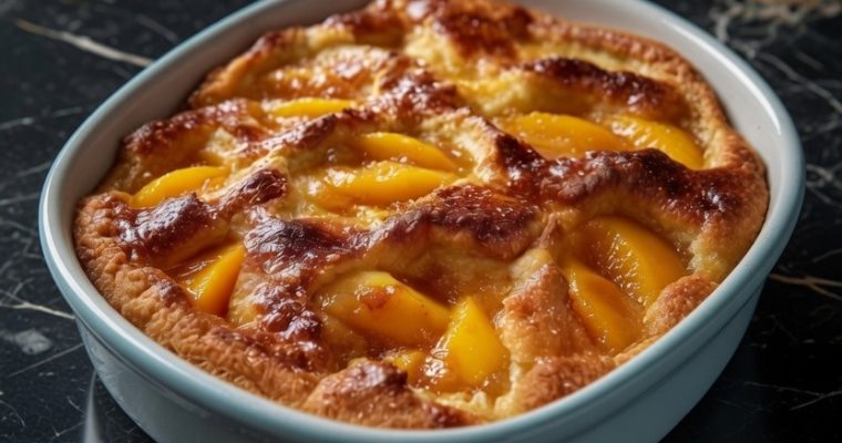 Old Fashioned Peach Cobbler