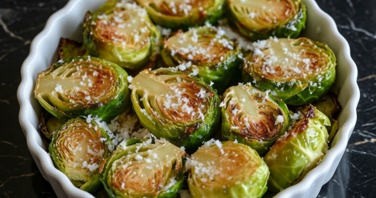 Bacon Pecan Sauteed Brussel Sprouts