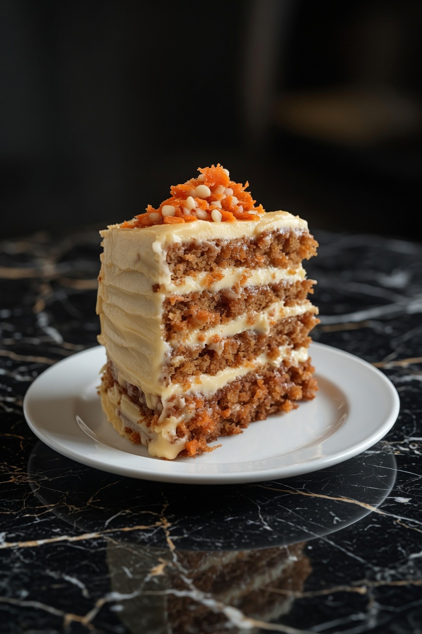 Easy Rustic Carrot Cake