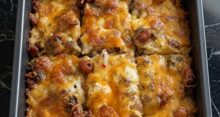 Bacon Cheeseburger Casserole