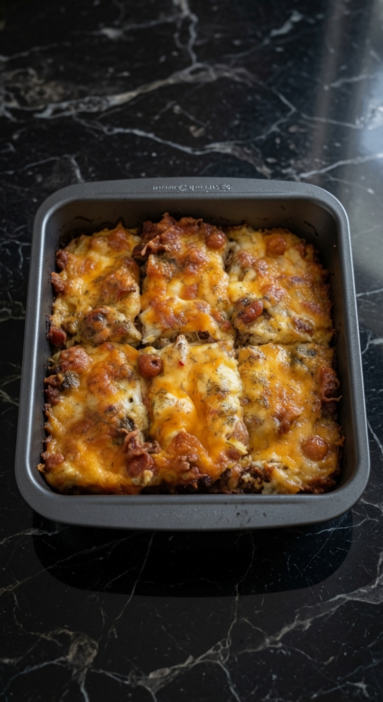 Bacon Cheeseburger Casserole