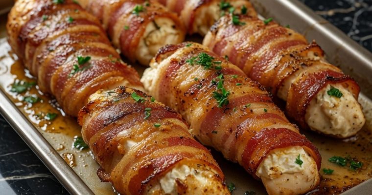 BBQ Bacon Stuffed Chicken