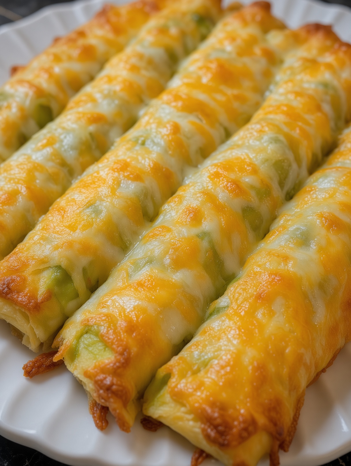 Cheesy Zucchini Breadsticks