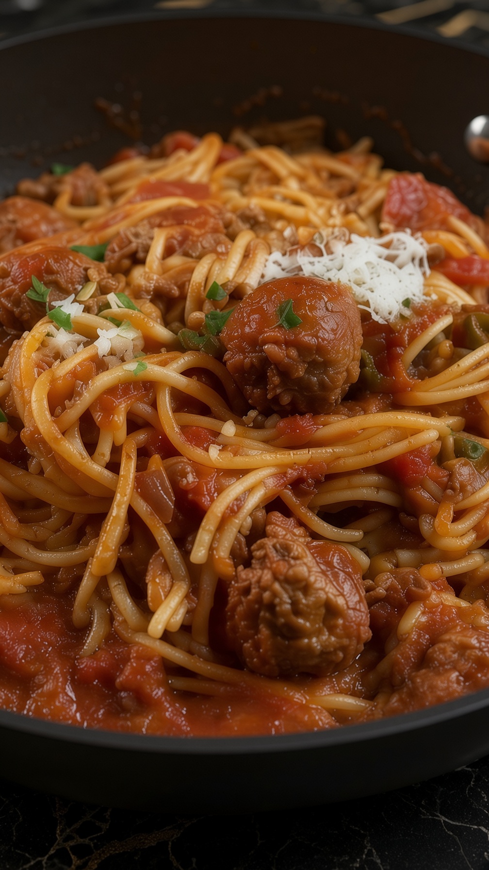Instant Pot Spaghetti and Meatballs