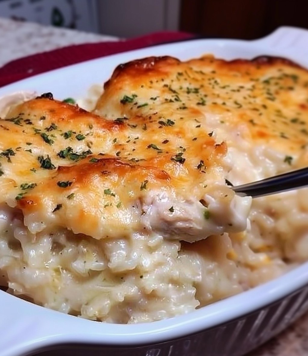 Creamy Chicken and Rice Casserole