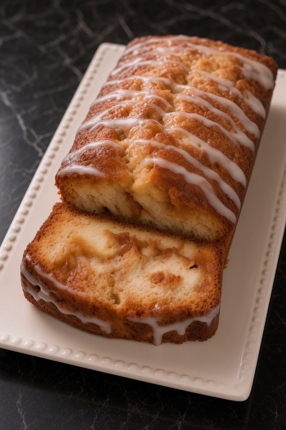 Apple Spice Fritter Bread