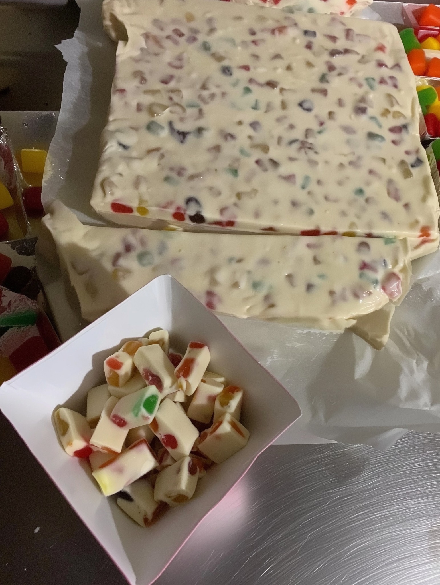4 Ingredient Nougat Bars