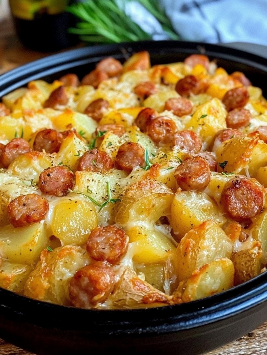 Oven Roasted Sausage and Potatoes