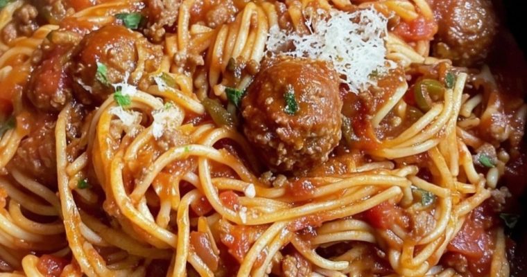 Instant Pot Spaghetti and Meatballs
