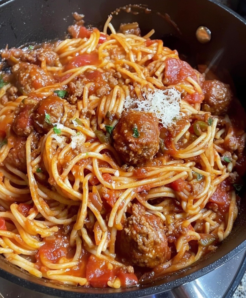 Instant Pot Spaghetti and Meatballs