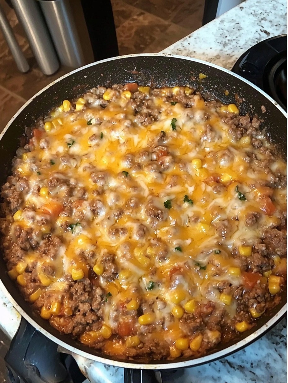 Taco Cornbread Casserole
