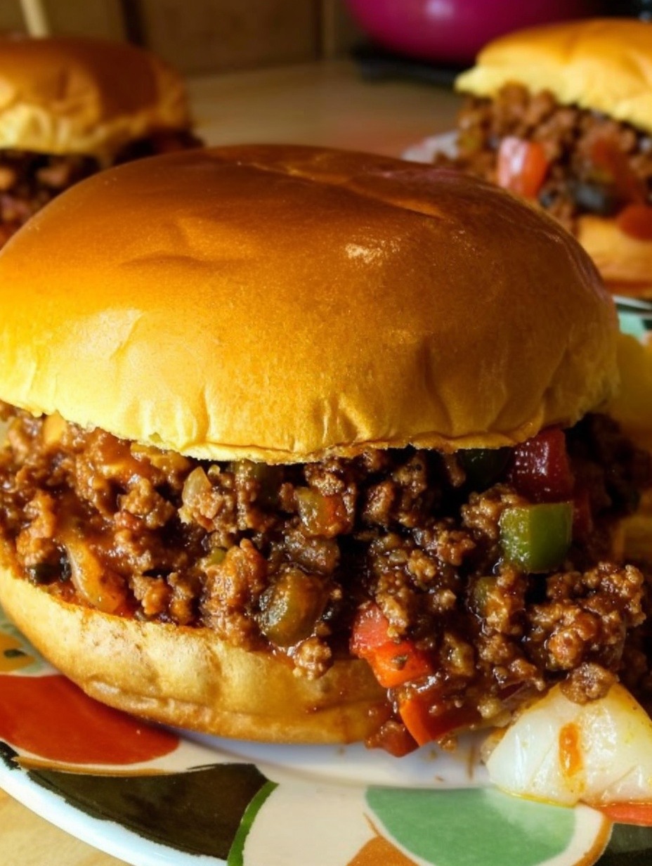 Homemade Sloppy Joes Recipe