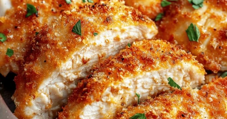 Parmesan-Crusted Air Fryer Chicken Tenders