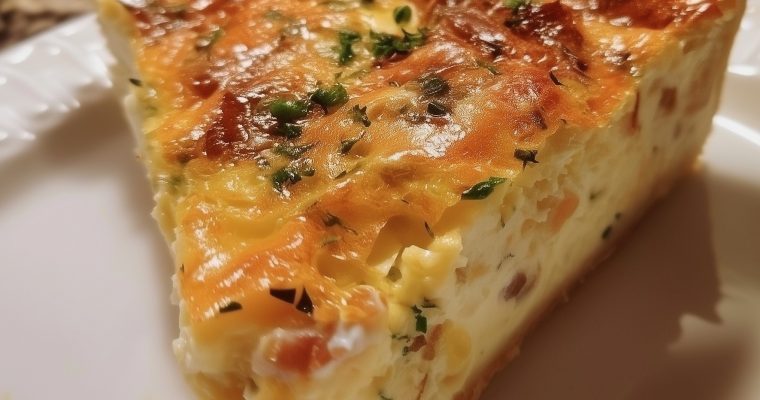 Bacon and Cheese Quiche