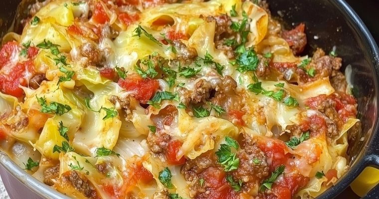 Delicious Cabbage Casserole