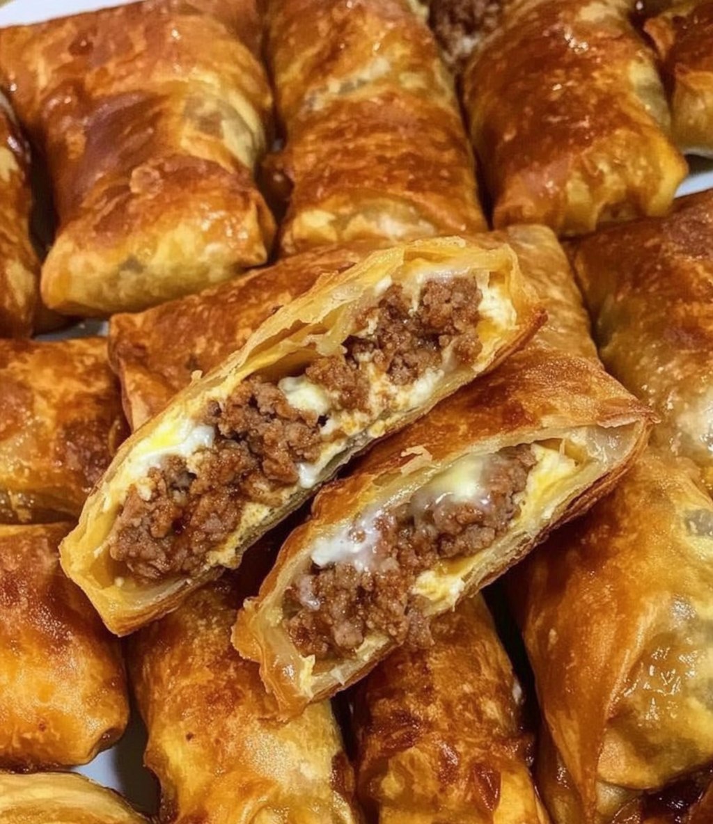 Nacho Egg Rolls