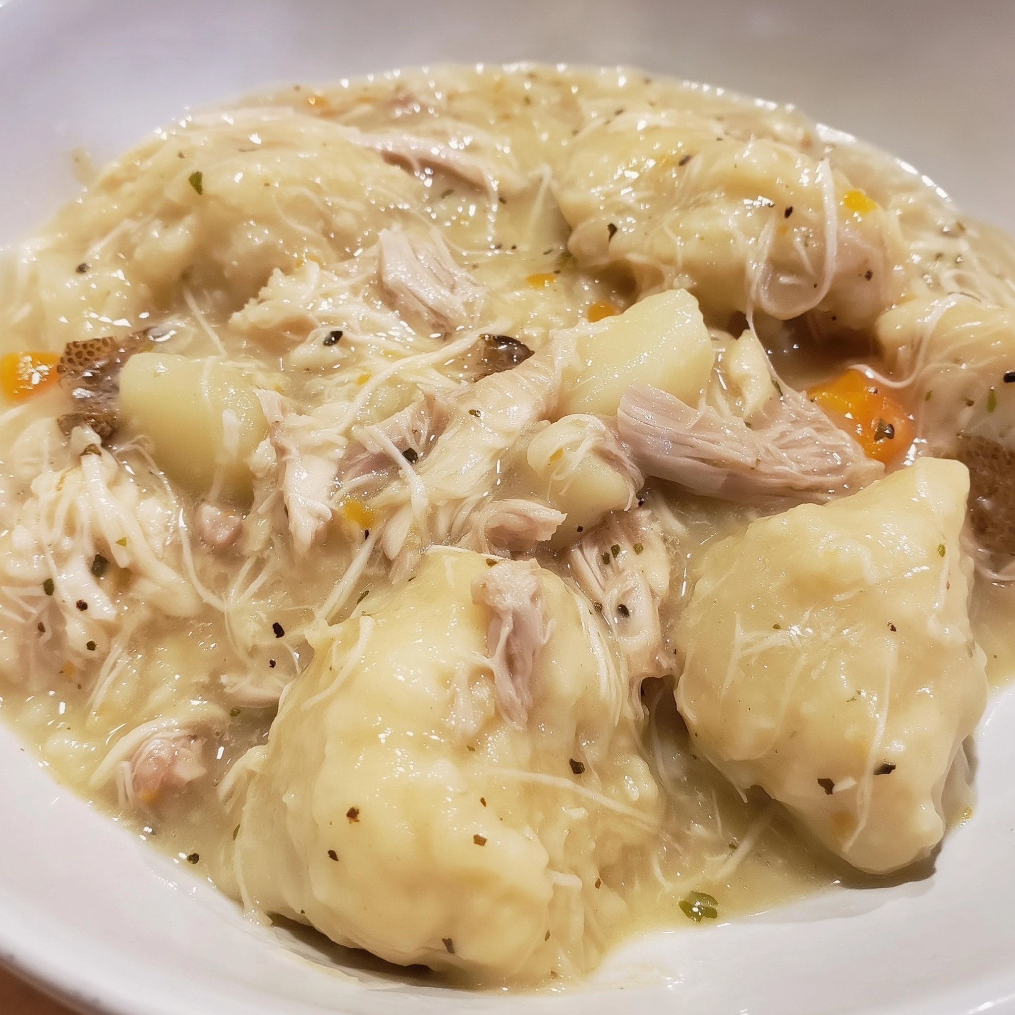 Crock Pot Chicken and Dumplings
