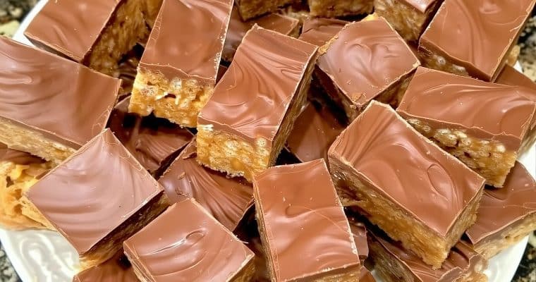 Chewy Snickers Brownies