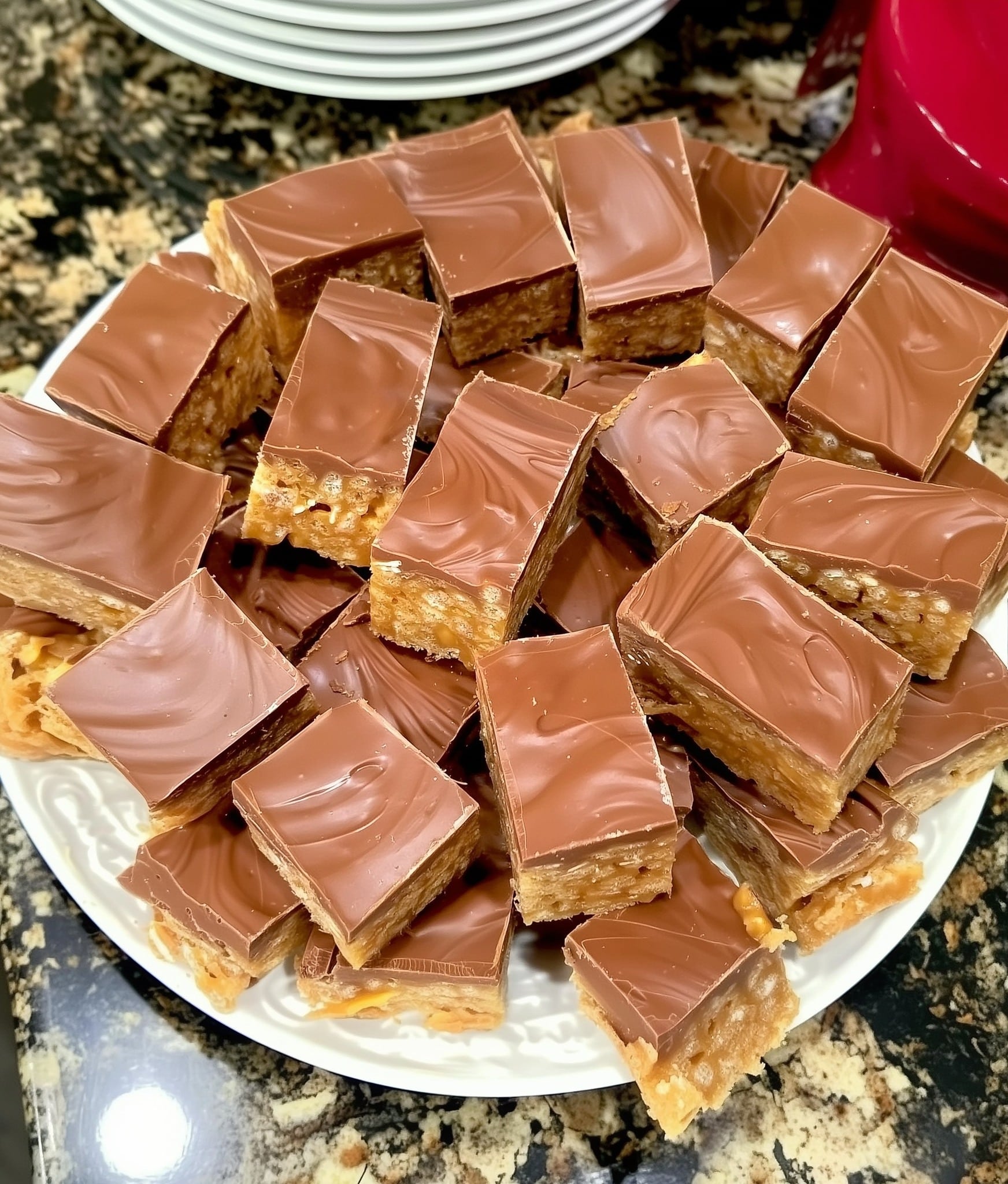 Chewy Snickers Brownies