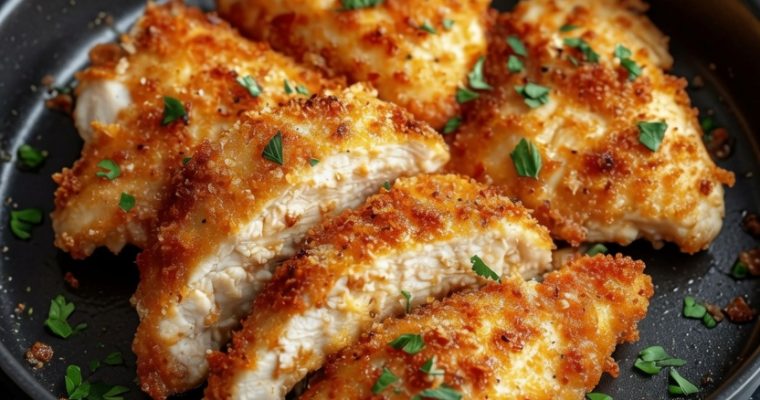 Parmesan-Crusted Air Fryer Chicken Tenders
