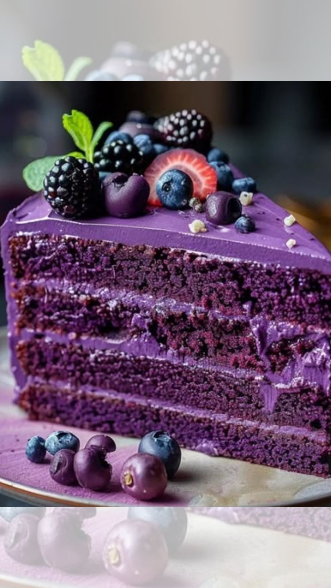 Purple Velvet Cake