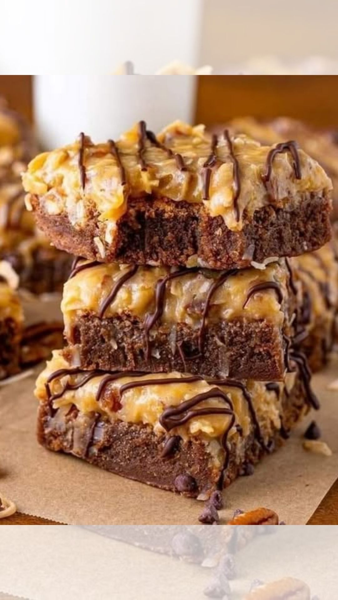 German Chocolate Brownies