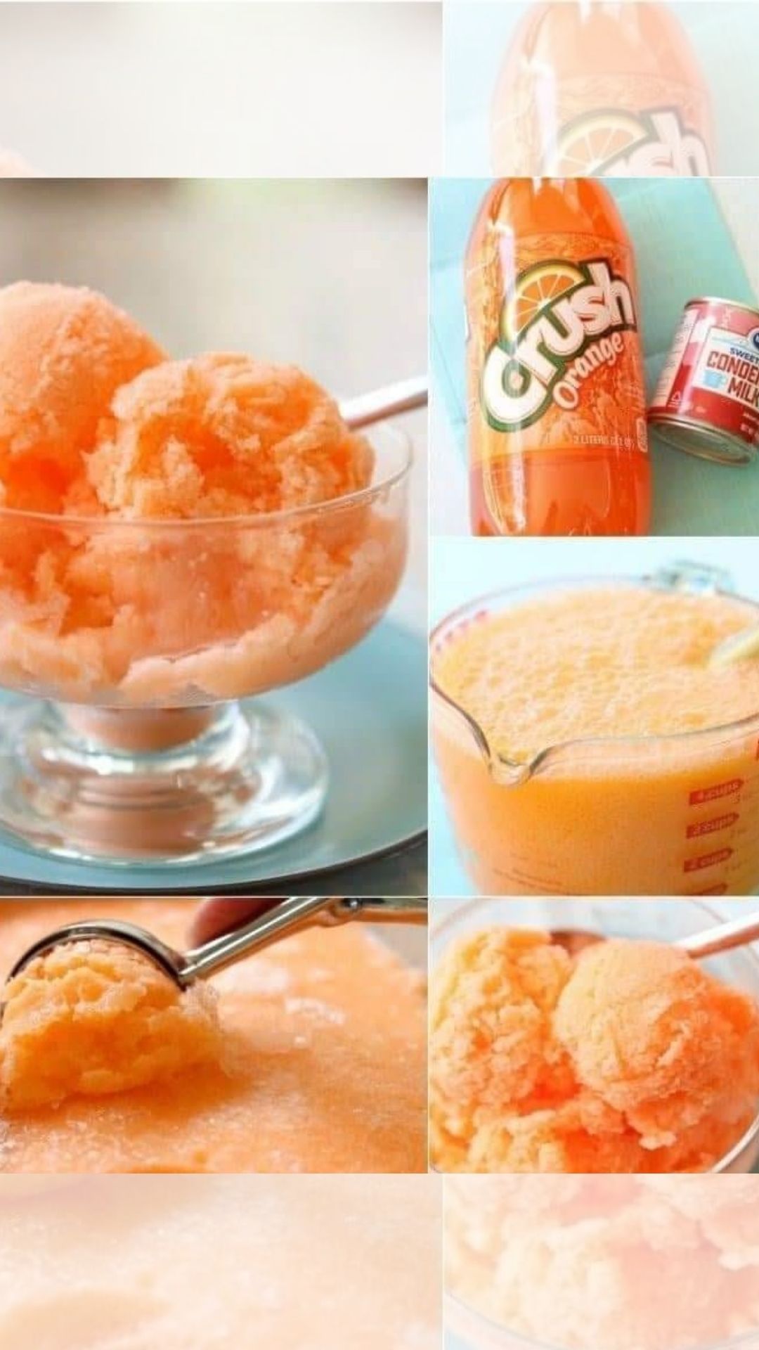 2-INGREDIENT ORANGE SHERBET