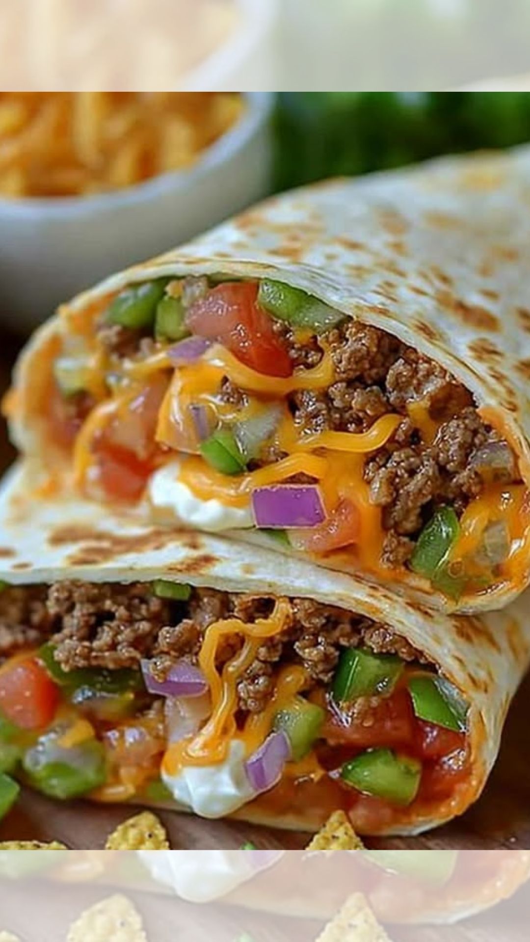 NACHO CHEESE BEEF WRAP