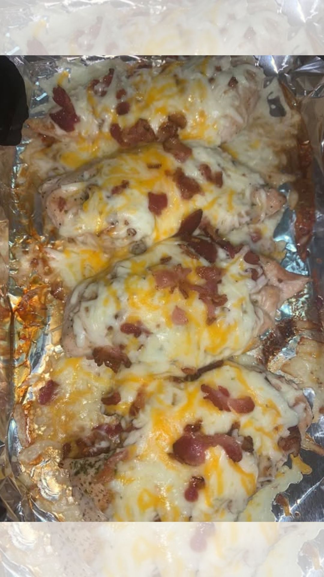 Chicken Bacon Ranch Pasta Bake