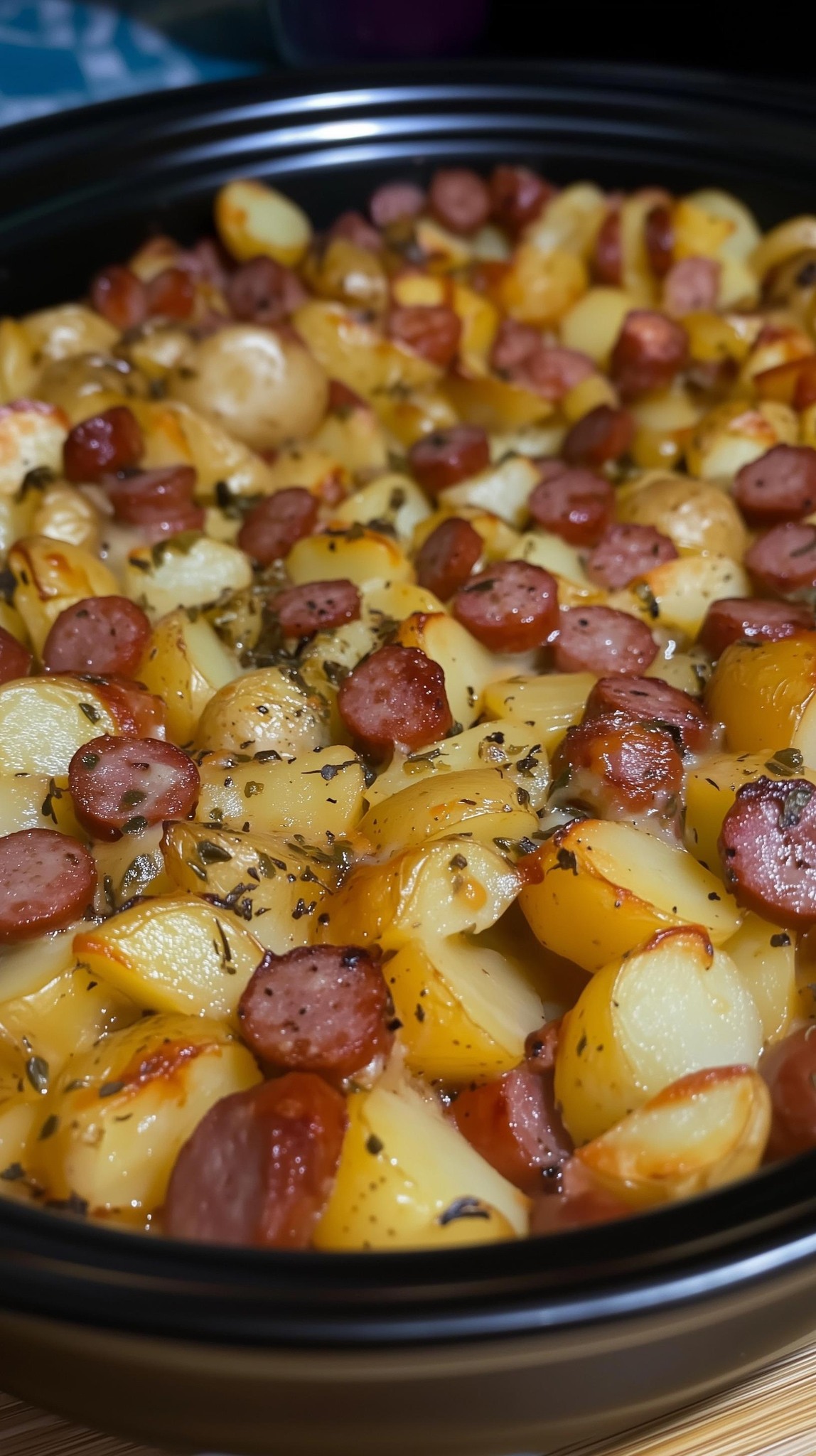 One Pan Oven Roasted Potatoes, Sausage and Peppers