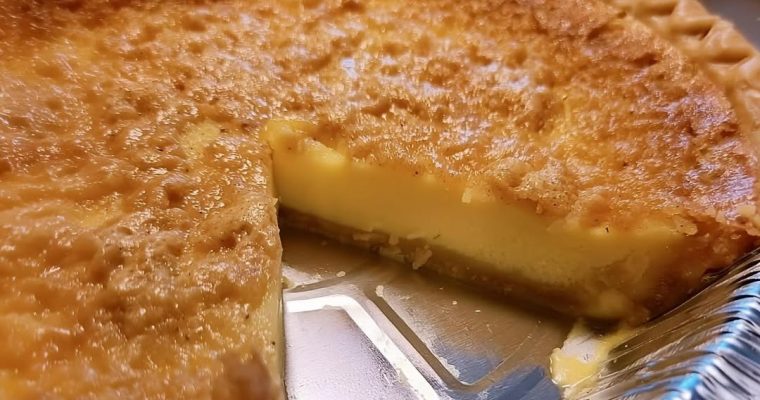 Buttermilk pie