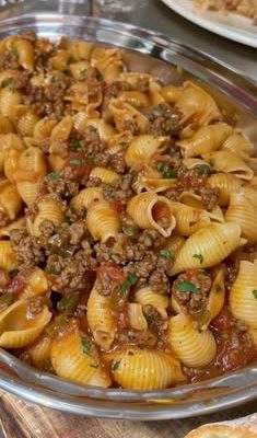 Pasta Shells with Ground Beef