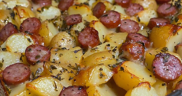 Smoked Sausage & Potato Bake