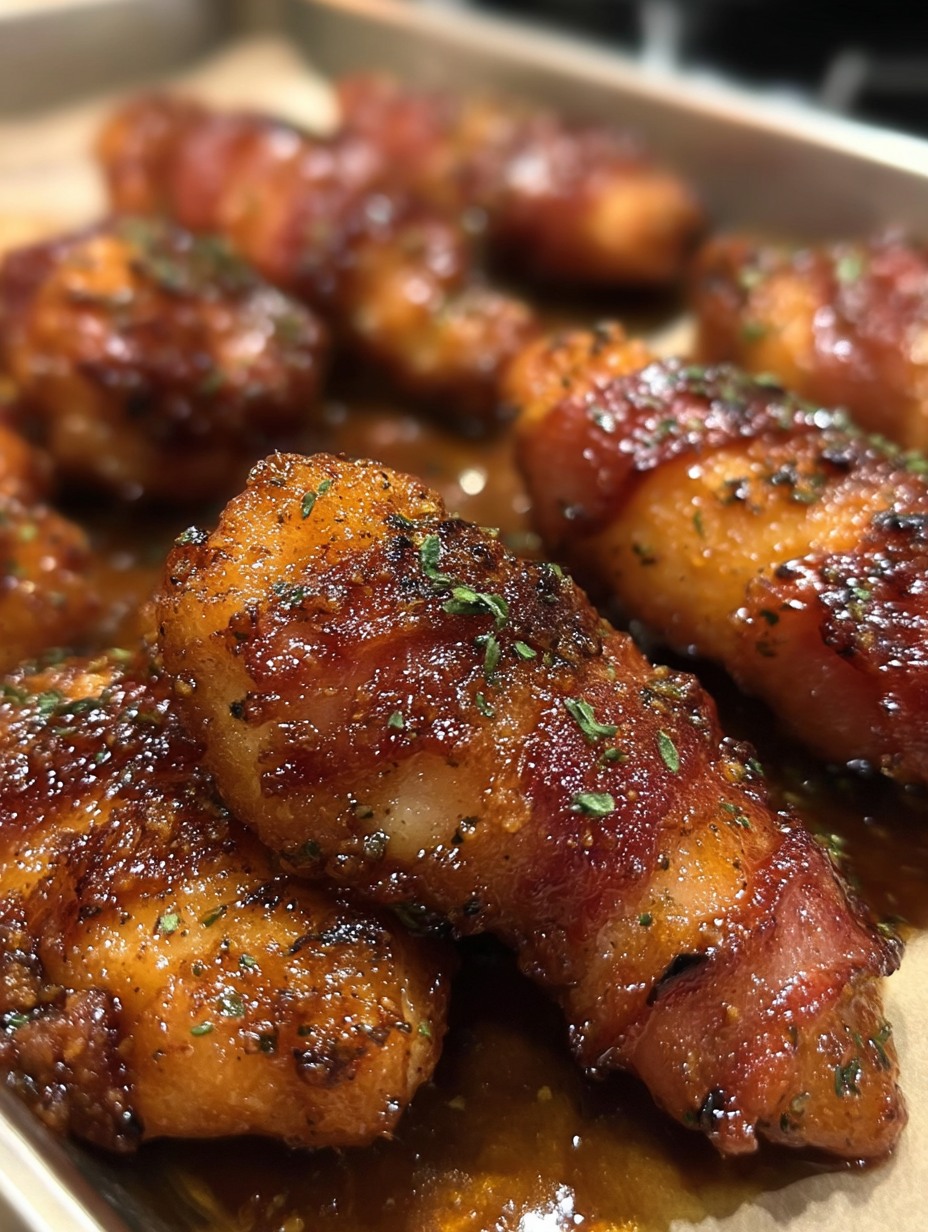 Bacon Brown Sugar Chicken Tenders
