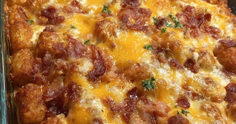 Homestyle Tator Tot Casserole