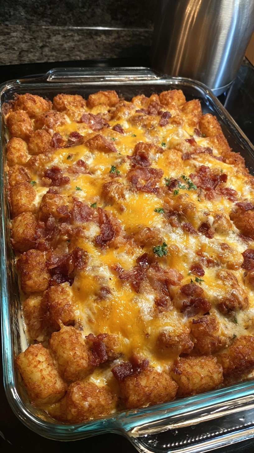 Homestyle Tator Tot Casserole