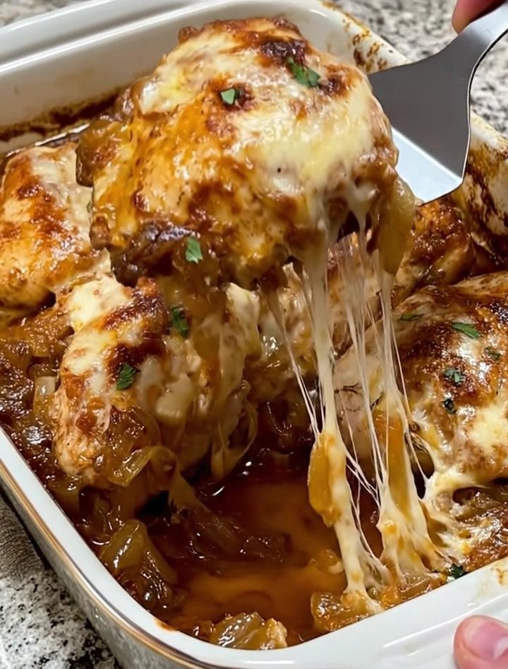 FRENCH ONION CHICKEN BAKE