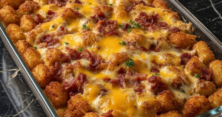 Homestyle Tator Tot Casserole