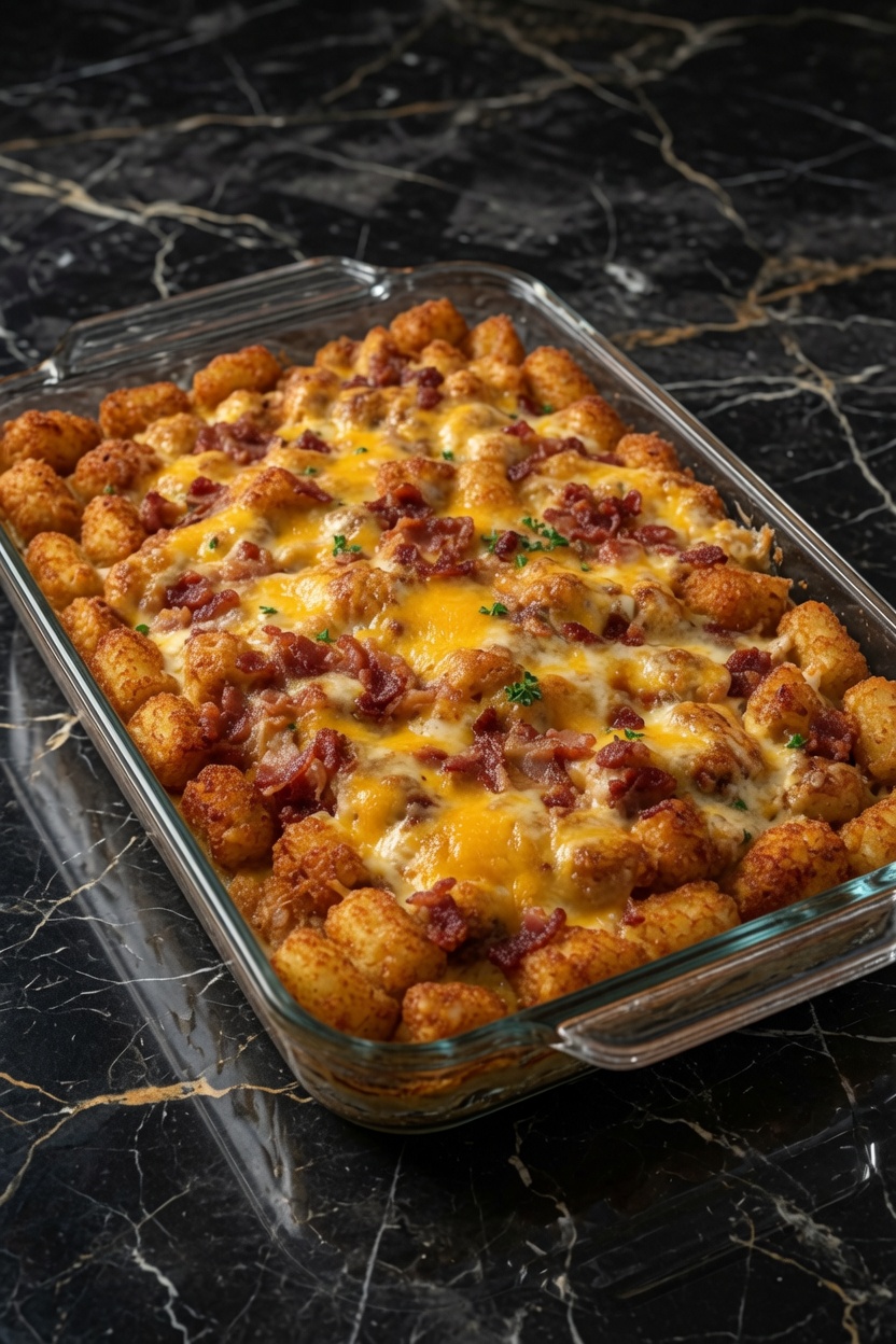 Homestyle Tator Tot Casserole