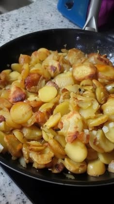 Fried Potatoes and Onions