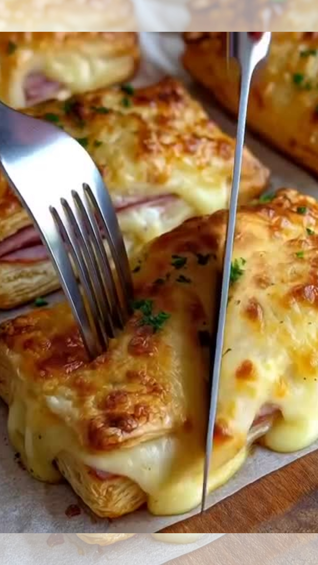 Ham and Cheese Puff Pastry