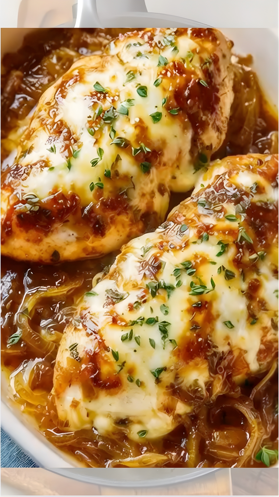 French Onion Chicken Breast
