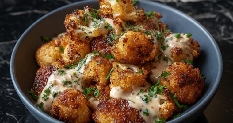 Parmesan Roasted Cauliflower