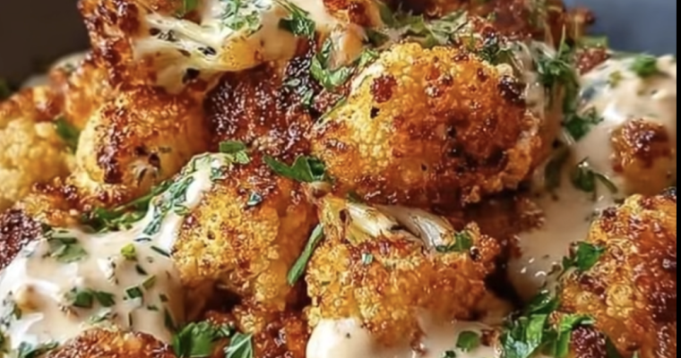 Parmesan Roasted Cauliflower
