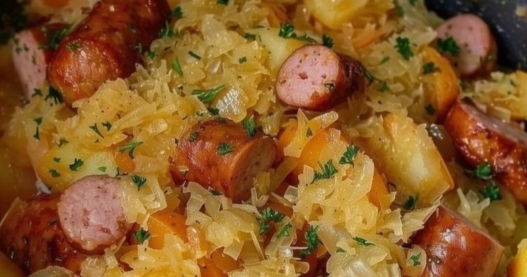 Kielbasa Potato Skillet