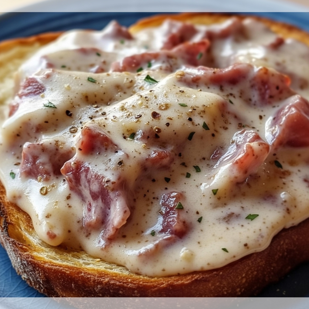 Creamed Chipped Beef on Toast