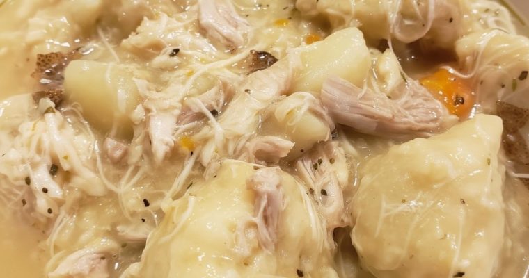 Crock Pot Chicken and Dumplings