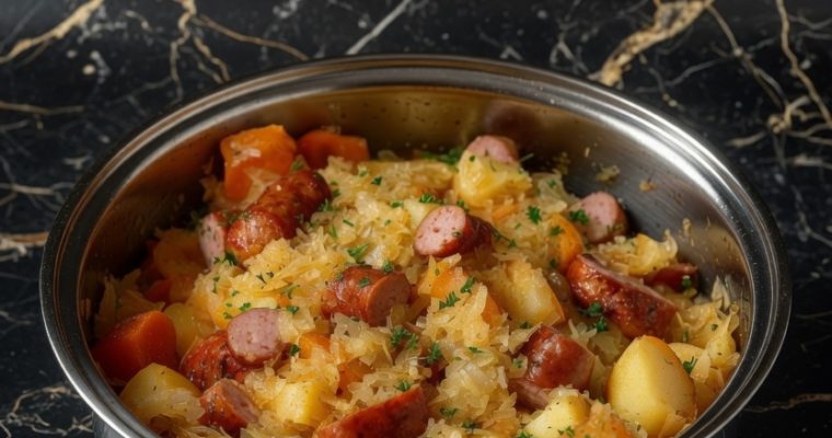 Kielbasa Potato Skillet
